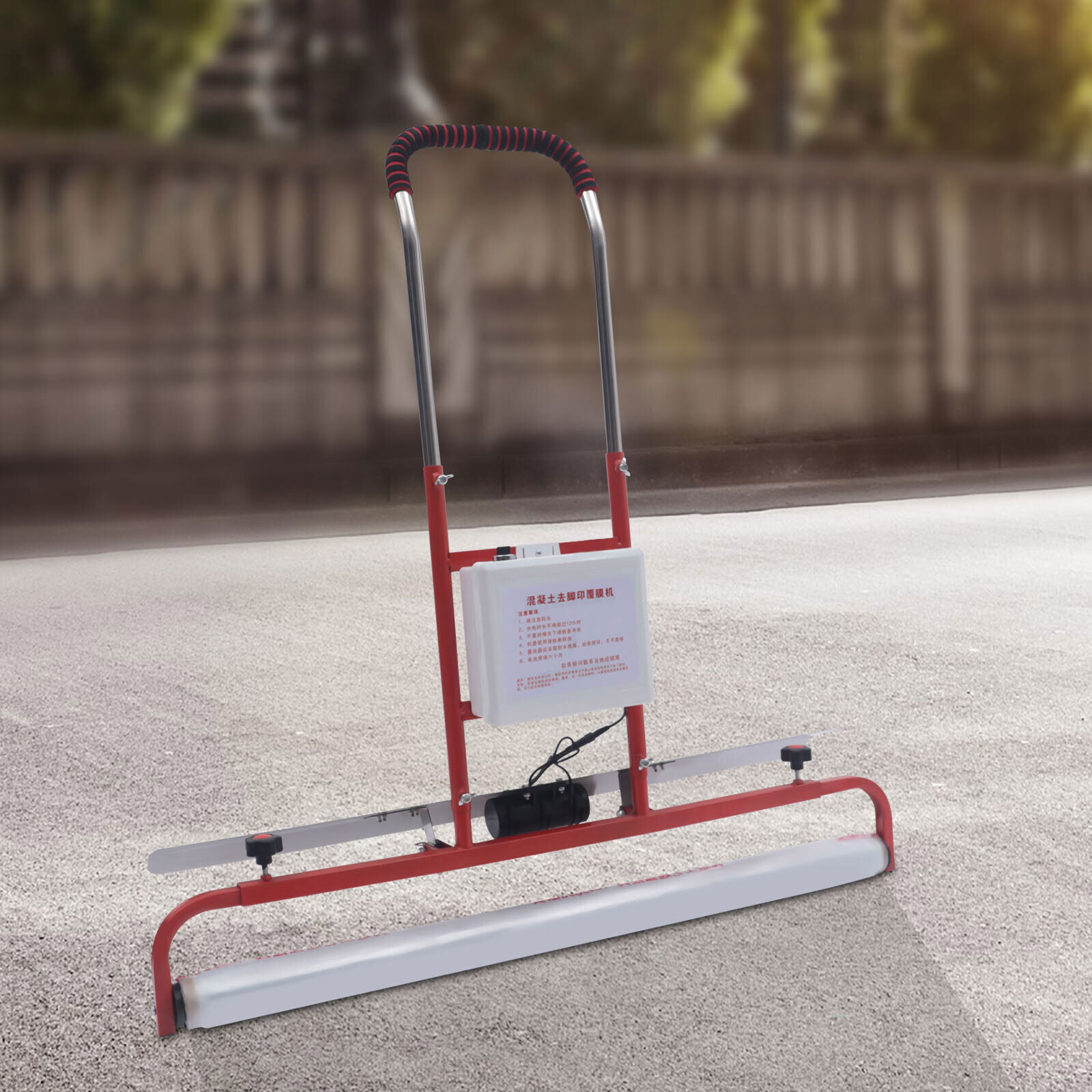 Lithium Battery Electric Concrete Vibrator for Smooth Screed and Laminating-image