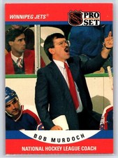 1990-91 Pro Set Bob Murdoch Winnipeg Jets #680