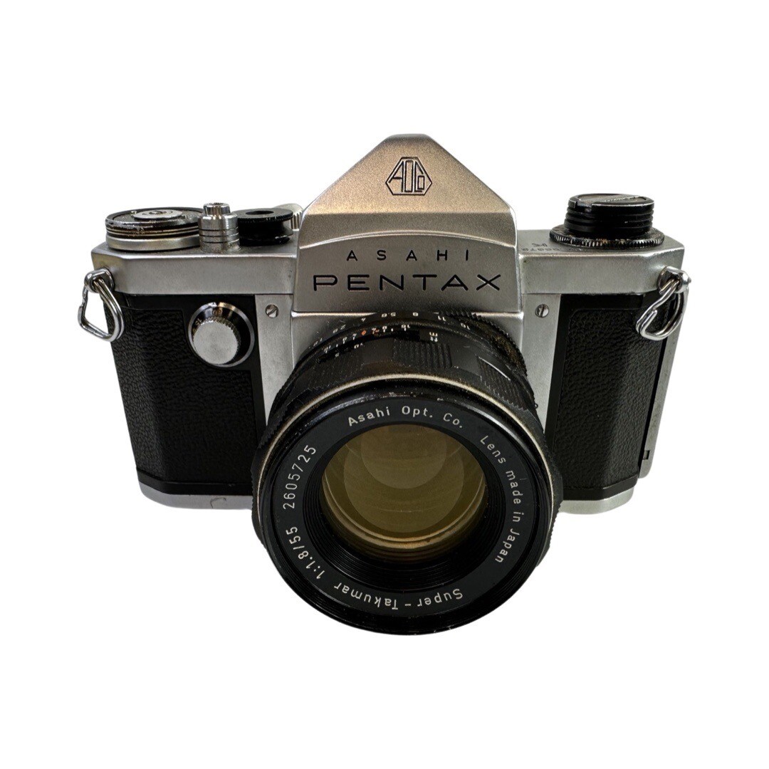 フィルムカメラ Asahiflex Takumar58mmf2.4 希 少】旭光学 Asahiflex IIA Takumar 58/2.4付 整備済【純正