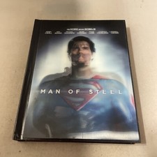 Superman Man of Steel Blu-ray, 2013, Limited Edition Digibook Lenticular Cover 