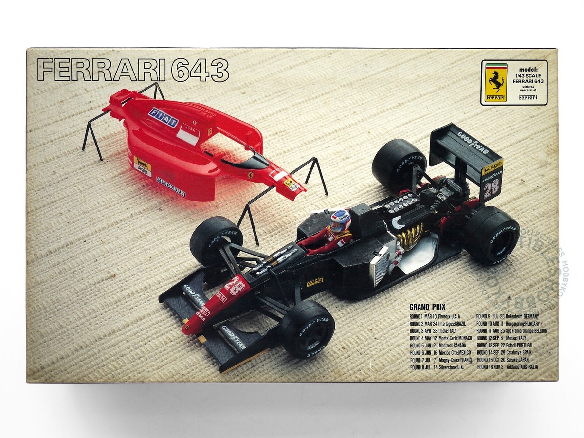 1/43 ロッソ フェラーリ 643 日本GP Amazon.co.jp: ロッソ 124 フェラーリ 643 日本GP仕様