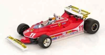 Ferrari 312 T4 GP Monaco, Champion du Monde 1979 Checkter 1:18 Bburago 18-15445 - Photo 1/3