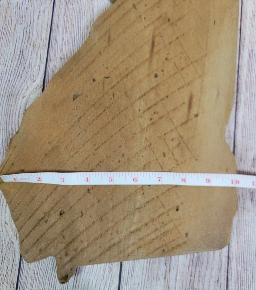 CRC 木制切割 Charcuterie Board 格鲁吉亚州 10x15x1 二手状况完好 — 第 4/4 张图片