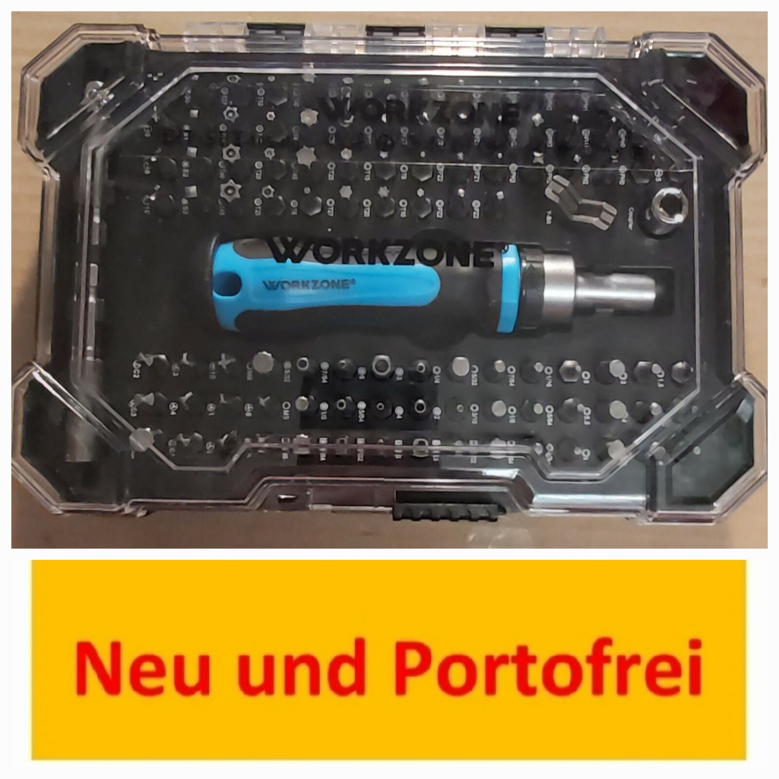 Work Zone Ratschen Bit-Satz 105-Teilig (BS10518B) online kaufen | eBay