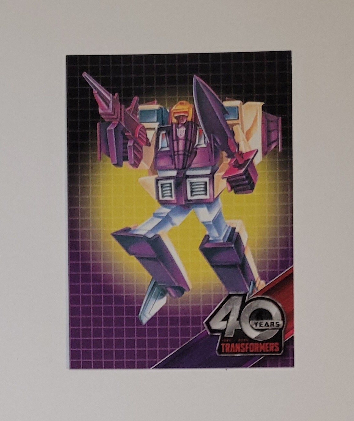 Dynamite Transformers 40th Anniversary Blitzwing 15 Base Trading Card