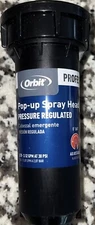 ORBIT PROFESSIONAL POP-UP SPRINKLER SPRAY HEAD ADJUSTABLE 15’ SPACING 3.01 GPM