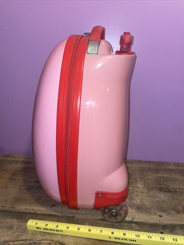 Heys HELLO KITTY Hard Shell Girls Carry On Rolling Suitcase Luggage Wheeled 18" - Picture 12 of 16