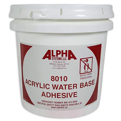 1 Gallon Universal Glue RV Vehicle Roofing Water Base Adhesive Quick Dry 8010