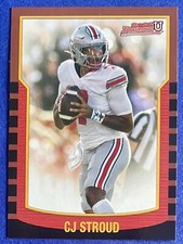 CJ Stroud 2021-22 Bowman University 2000 BOWMAN INSERT Rookie #2KB-3 TEXANS