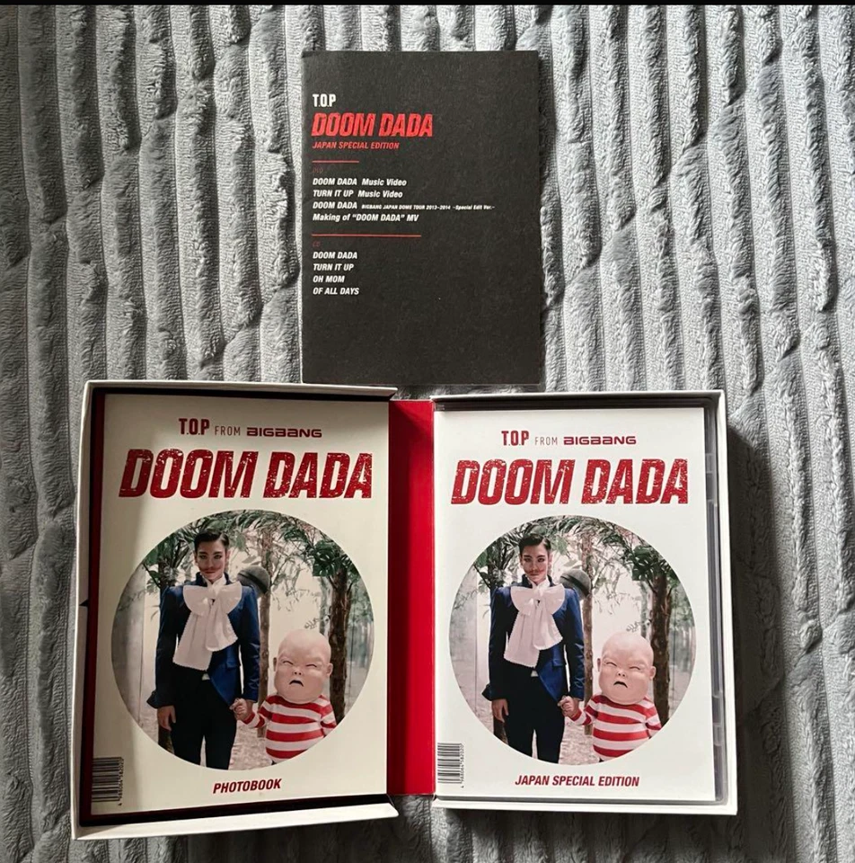 T.O.P Doom Dada CD+DVD Special Edition BIG BANG From Japan Used - Image 2 of 4