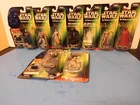 STAR  WARS POWER OF THE FORCE SMALL ACTION FIGURES - LOT OF 9 - 3 UPCs CUT OUT