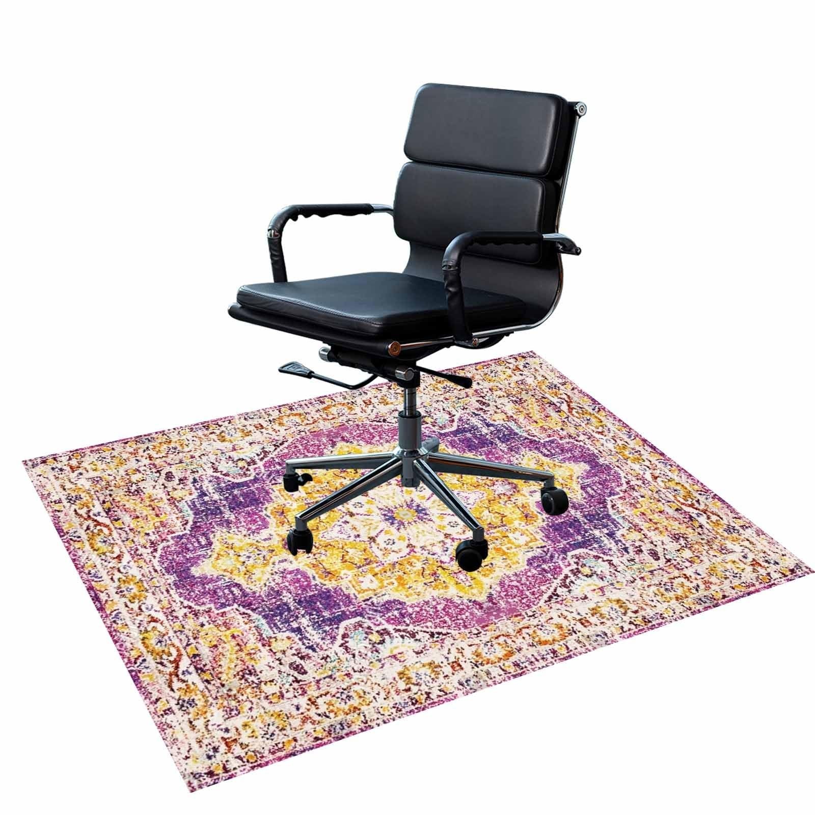 Durable Plastic Office Chair Mat for Carpets and Hardwood Floors
