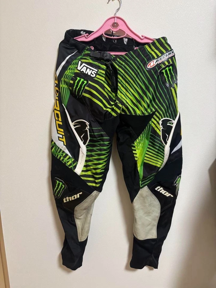 THOR Motocross Pants / Jersey set PRO CIRCUIT Kawasaki Model 34"/ L - Image 3 of 4