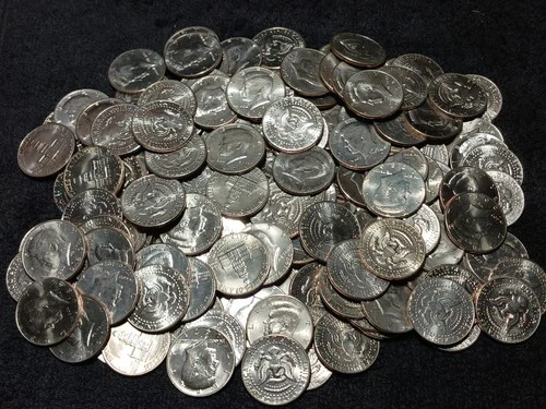 HUGE LOT OF (500) KENNEDY HALF DOLLAR ~ BRILLIANT UNCIRCULATED OR BETTER VARIOUS