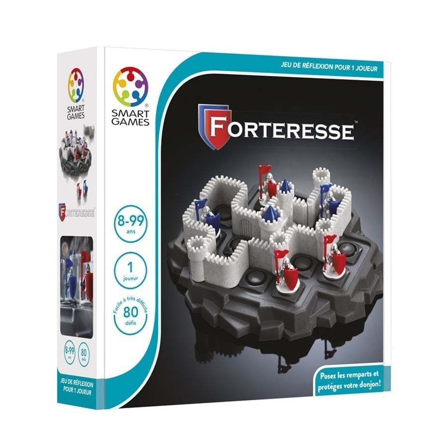 Smart Games Forteresse jeu de société solo pour stimuler la logique