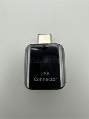 Samsung USB-A to USB-C Adapter (GH96-11383A) - Black