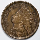 1907 Indian Head Penny Cent Brilliant Uncirculated (BU)