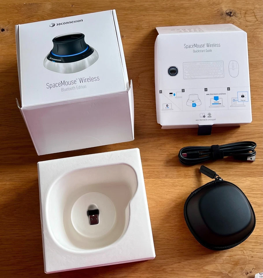 3Dconnexion SpaceMouse Wireless Bluetooth Edition BT 3DX-700115 - Bild 2 von 4