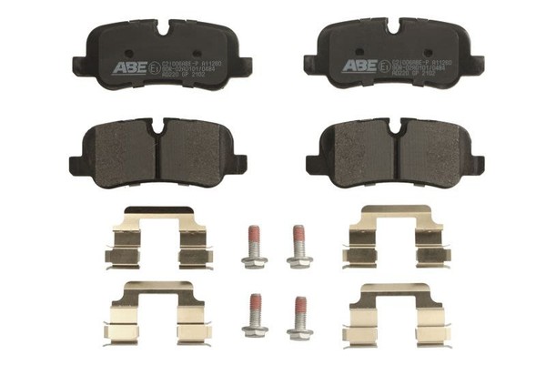 Bremsbelagsatz Abe C2I006ABE, Hinten-image