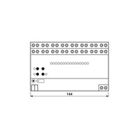 Jung Knx-Jalousieaktor REG GehäUse 8TE 2508 Reghe