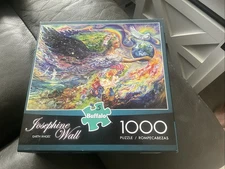 RARE Josephine Wall Earth Angel Puzzle 1000 Pieces Buffalo Games 