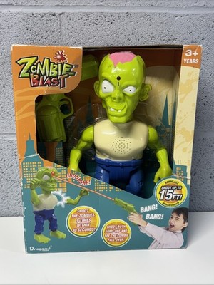 New Zombie Blast Dragon-i Toys Infrared Walking Target Shooting 11'' - Box Damage