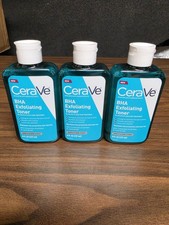 3 CeraVe BHA Exfoliating Toner 2 Salicylic Acid 8 FL OZ 237mL Niacinmide NEW