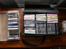Lot of 50 Cassette Tapes - With Cases