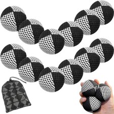 12 Pack Juggling Balls Set with 5 Carry Bags for Beginners and Professionals,...