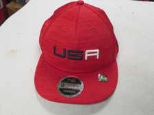 NEW Men's New Era Red 2023 Ryder Cup Sunday Round LP 9FIFTY Snapback Hat