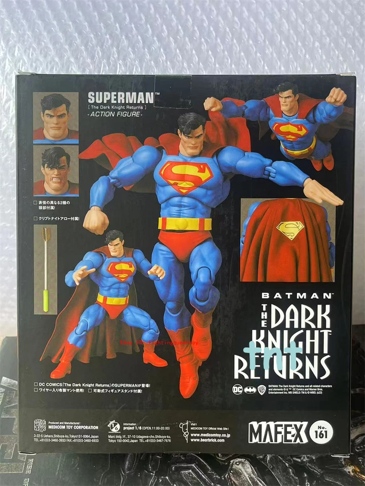 EN STOCK Medicom Toy MAFEX Superman Hush 16 cm Figura de Acción Modelo Reedición Foto 2 de 4