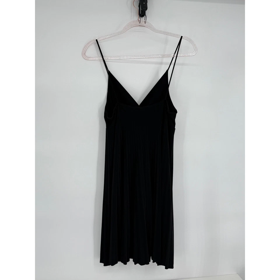 Vestido Soprano Negro Sin Mangas Cuello en V Informal Verano Fiesta Para Mujer XL Foto 4 de 4