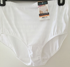 Vintage Vanity Fair Nylon Silky Soft Brief Underwea 'Stripe 13456 Sz 7/L New