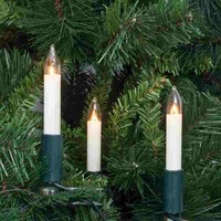 Rotpfeil Klassische Innen Weihnachtslbaum Lichterkette 30 Kerzen Elfenbein