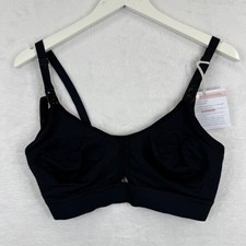 Simple Wishes Nursing and Pumping Bra Black Full Cup Size Medium 11640