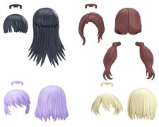 Bandai 30 Minutes Sisters Option Hair Style Parts Vol. 12 BAS9053444 