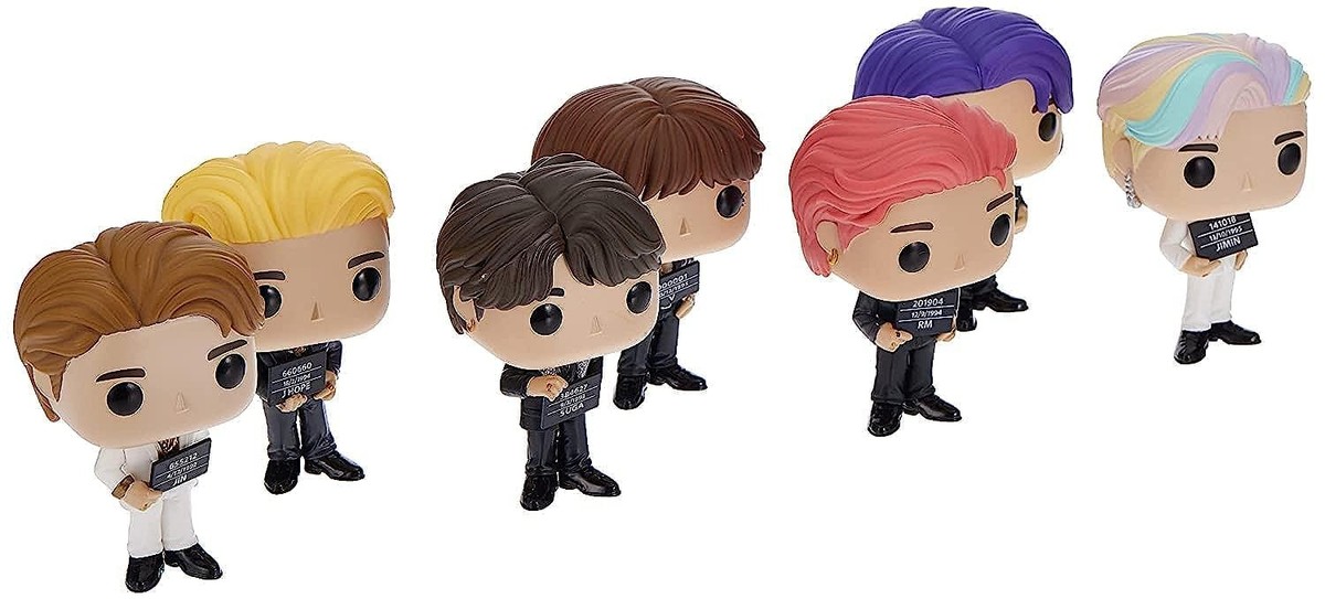 未開封品 Funko POP! BTS Butter フィギュア 7個セット Amazon.com: Funko BTS (Butter) Pop! Rocks Complete Set (7