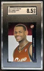 2003-04 Topps Pristine Lebron James Minis Rookie RC #PM21 Cavaliers SGC 8.5