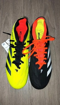 adidas predator pro fg Football soccer cleats Boots Shoes Men Tricks Mismatched