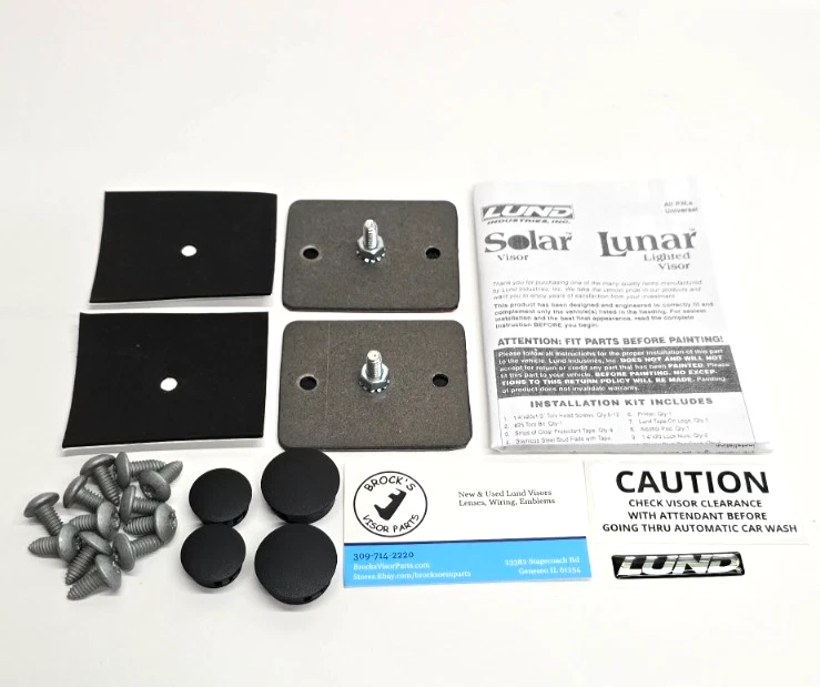 76151 NOS Lund visera de cabina solar Ford Superduty 1999-2016 2010 2008 10 F250 F350 Foto 2 de 4