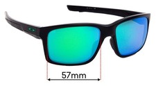 SFx Replacement Sunglass Lenses fits Oakley Mainlink OO9264 - 57mm Wide