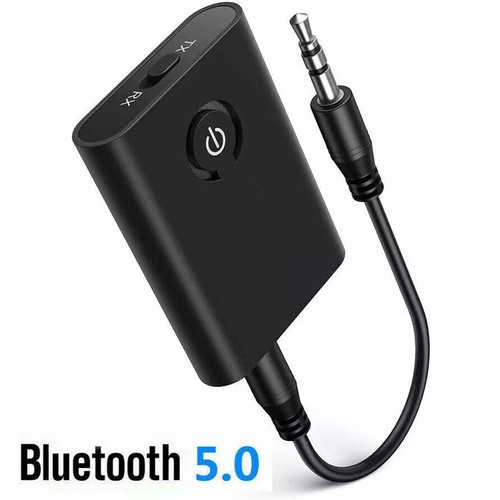 Bluetooth 5.0 Transmitter Receiver 2-in-1 3.5MM Computer TV Speaker For Use New - Afbeelding 14 van 17