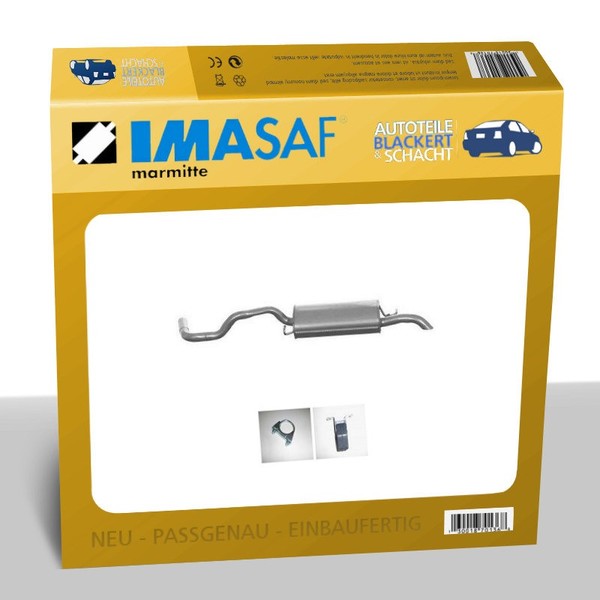 Imasaf ESD Auspuff Endtopf für VW / Seat, EndschalldäMpfer-image
