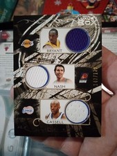 2006-07 Luxury Box Relics Kobe Bryant Steve Nash Cassell Davis Mike Bibby /179