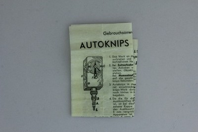 Autoknips Model V Anleitung Manual DE (13072226)