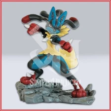 Pokemon TCG: Mega Lucario Figure Official Toy