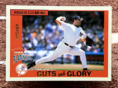 2003 Fleer Platinum Guts and Glory Roger Clemens #16GG