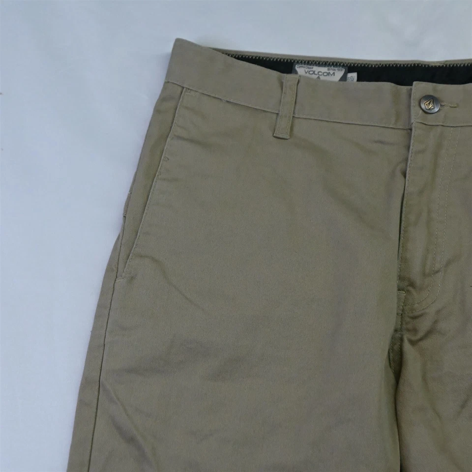 Volcom 32 x 10" Khaki A09313S0SR True to This Chino Shorts - Image 2 of 4