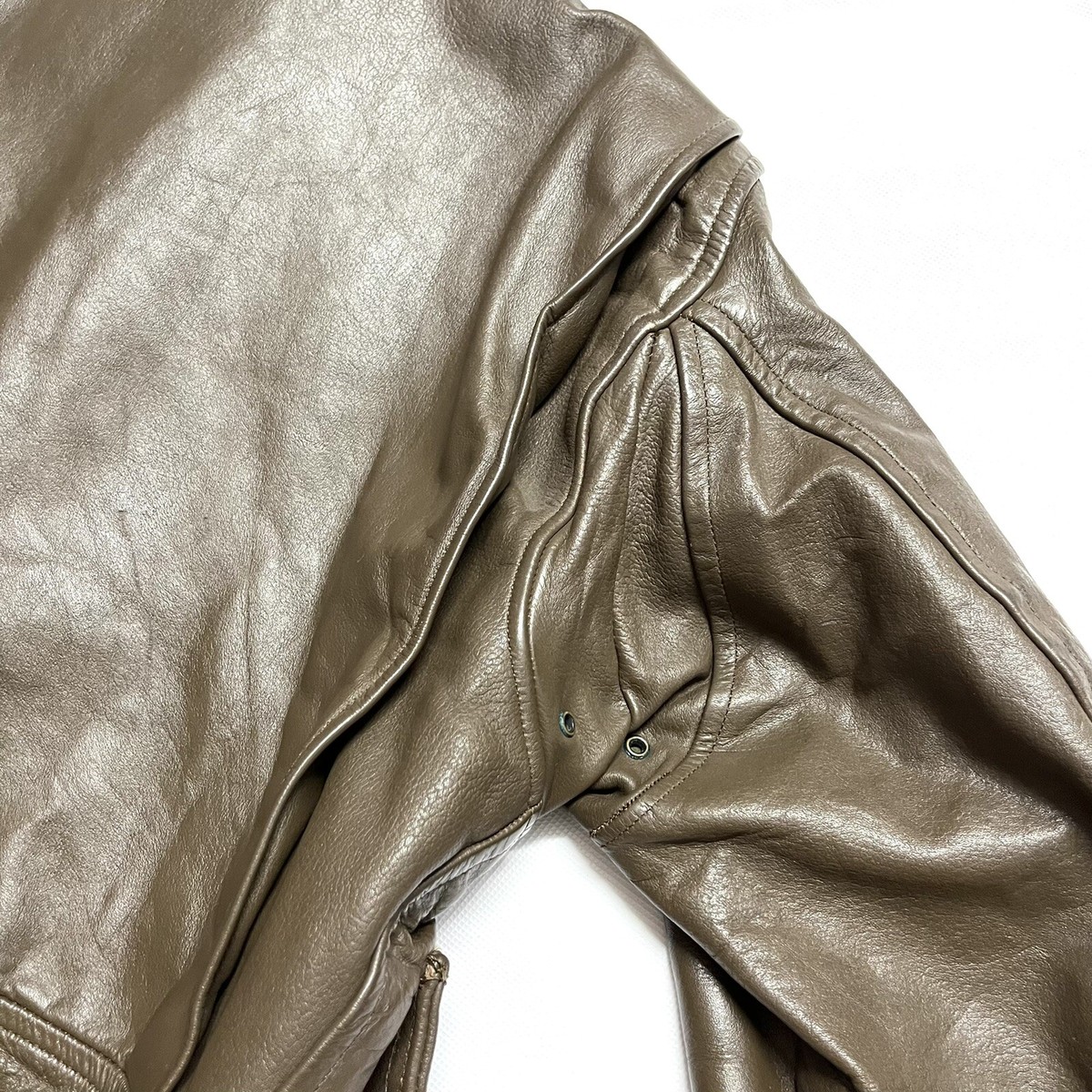 【極希少】60's vintage BRILL BROS INC G-1 VINTAGE BRILL BROS USN LEATHER FLIGHT JACKET G-1 TYPE 70s