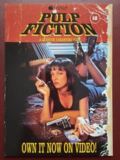 Pulp Fiction "Own It Now On Video" - Unused Promotional Promo Postcard #W487